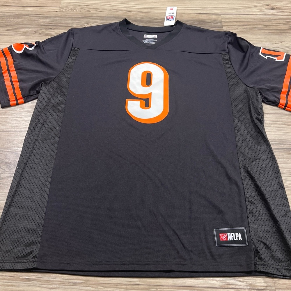 NFLPA Pro line NFL Cincinnati Bengals Joe Burrow #9 Jersey Men SIZE 2XL NWT